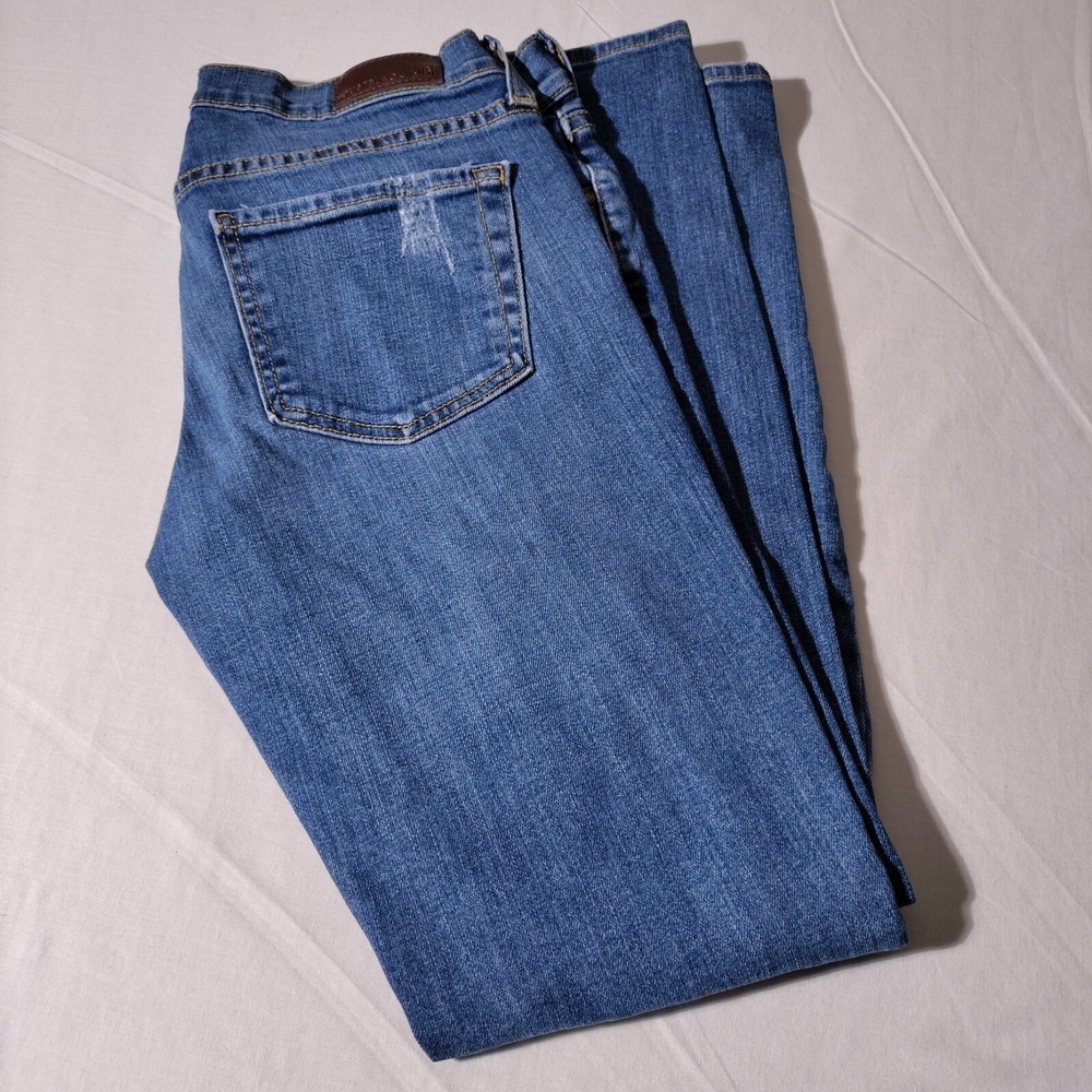 Just Black Boyfriend Women Blue Jeans Size 24 (26.5" x 26.5" Actual) - Imperfect